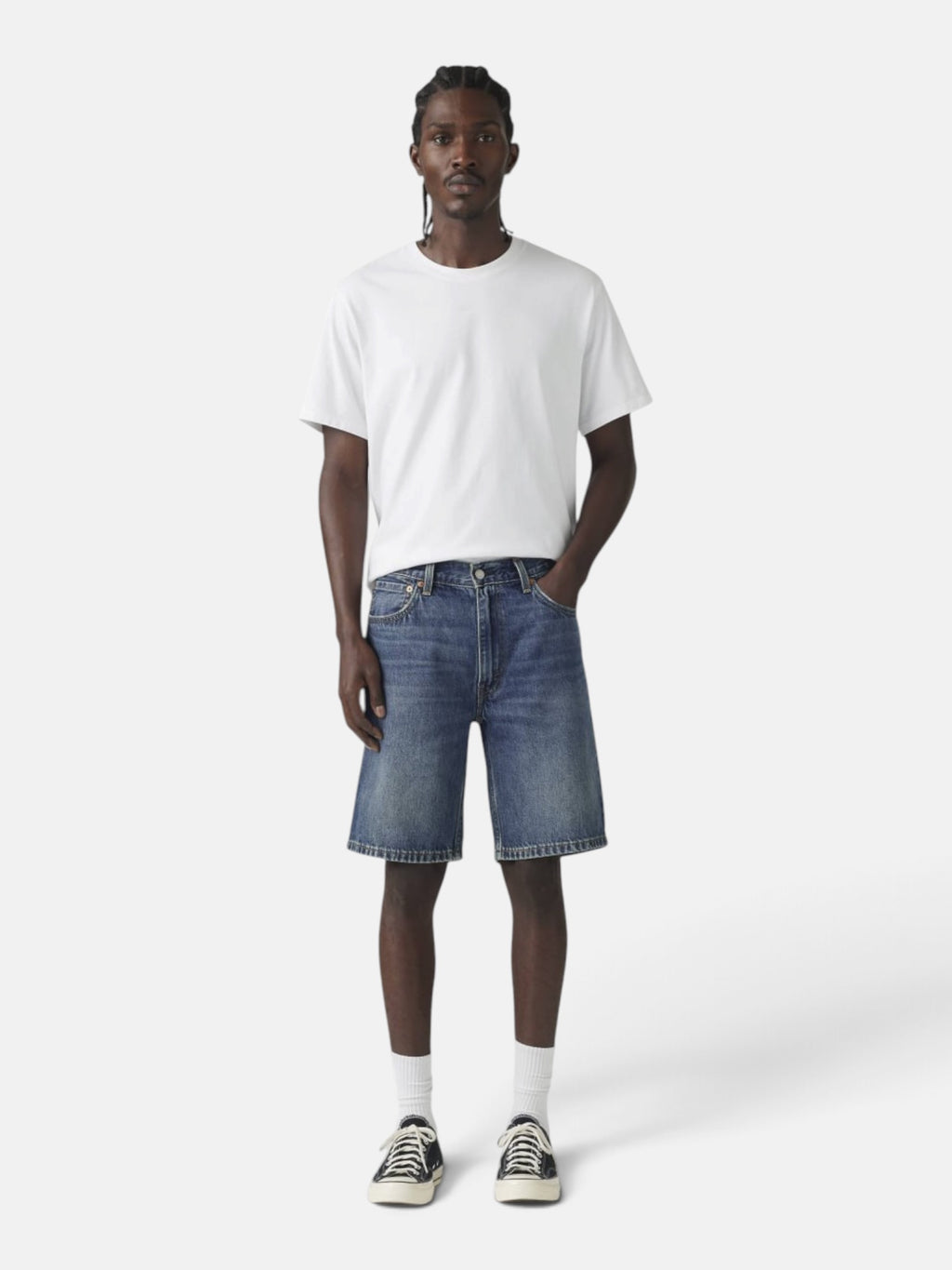 Чоловічі джинсові шорти Levi’s 501 Original Blue 000YB-0003