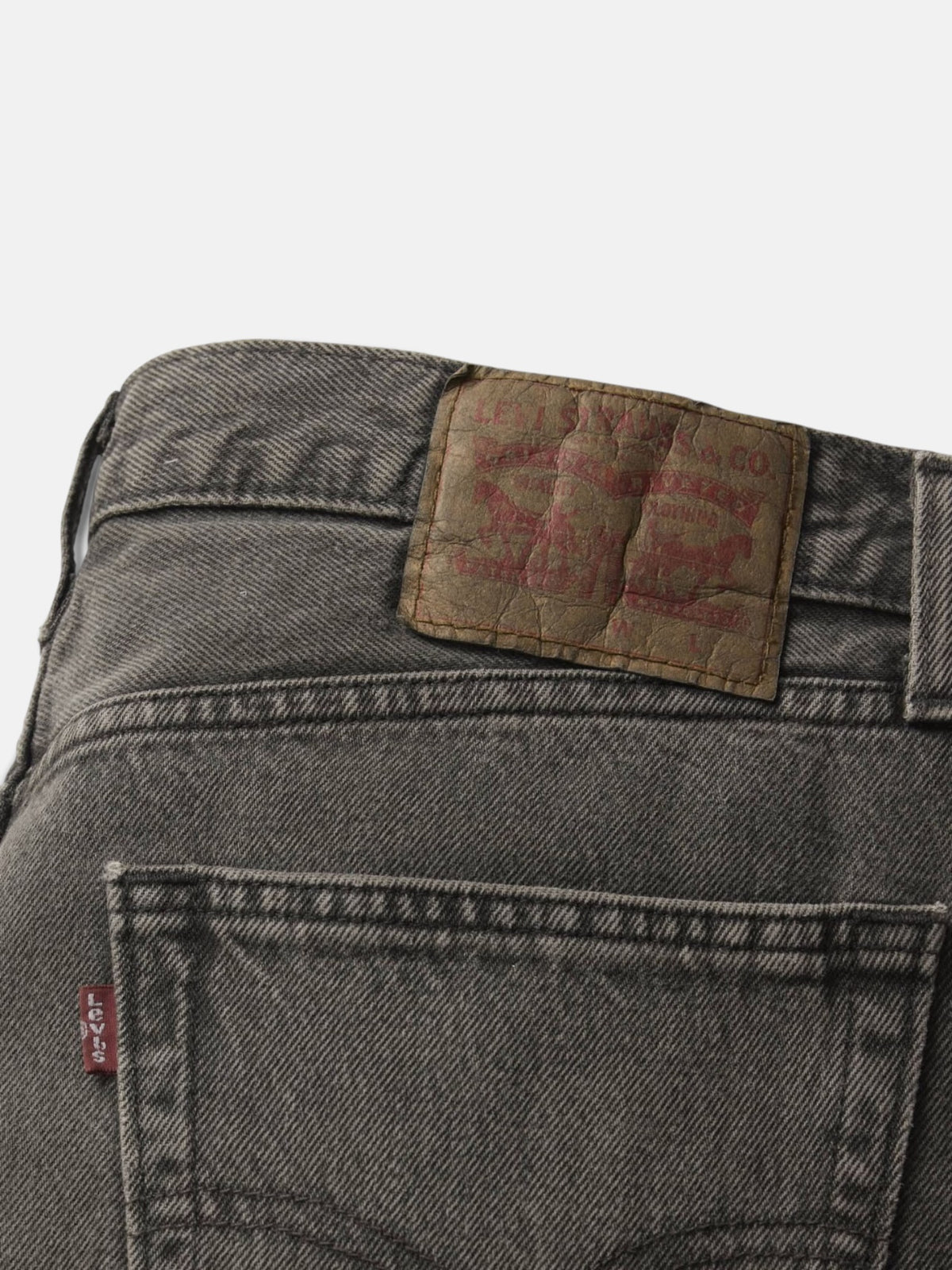 Чоловічі джинсові шорти Levi’s 501 Original Grey 000YB-0012