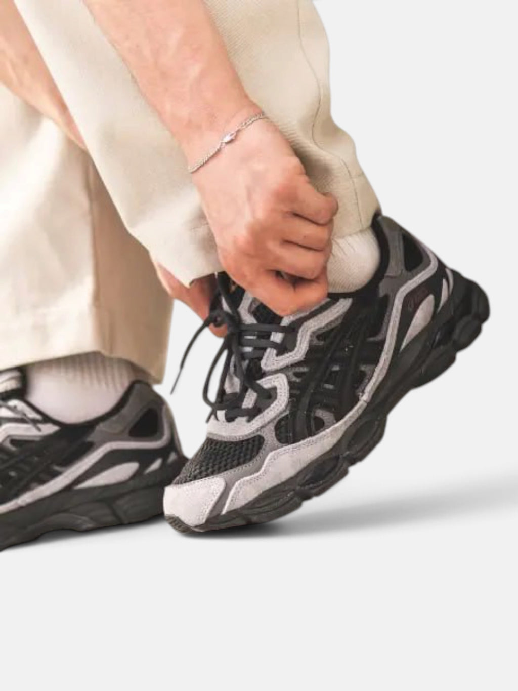 Чоловічі кросівки ASICS GEL-NYC Black/Cement Grey 1203A897-001