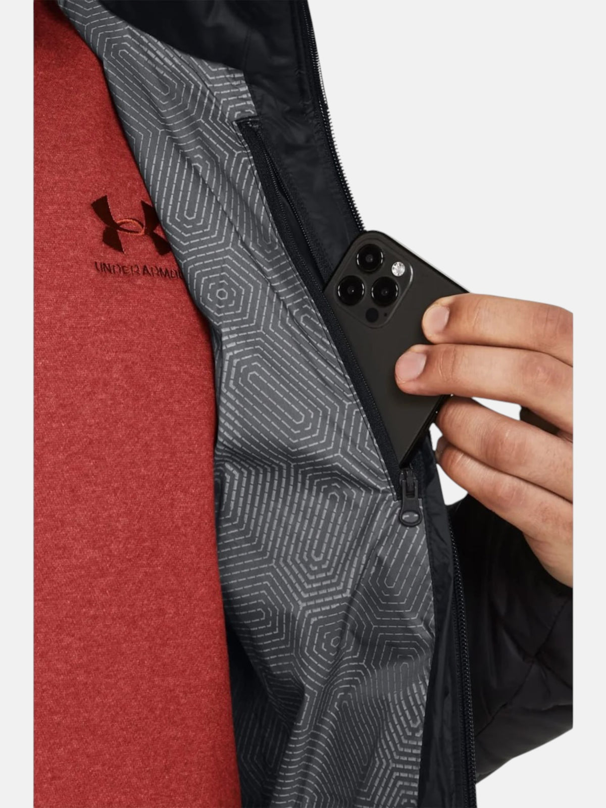 Чоловічий пуховик Under Armour Legend Down Black 1385837-001