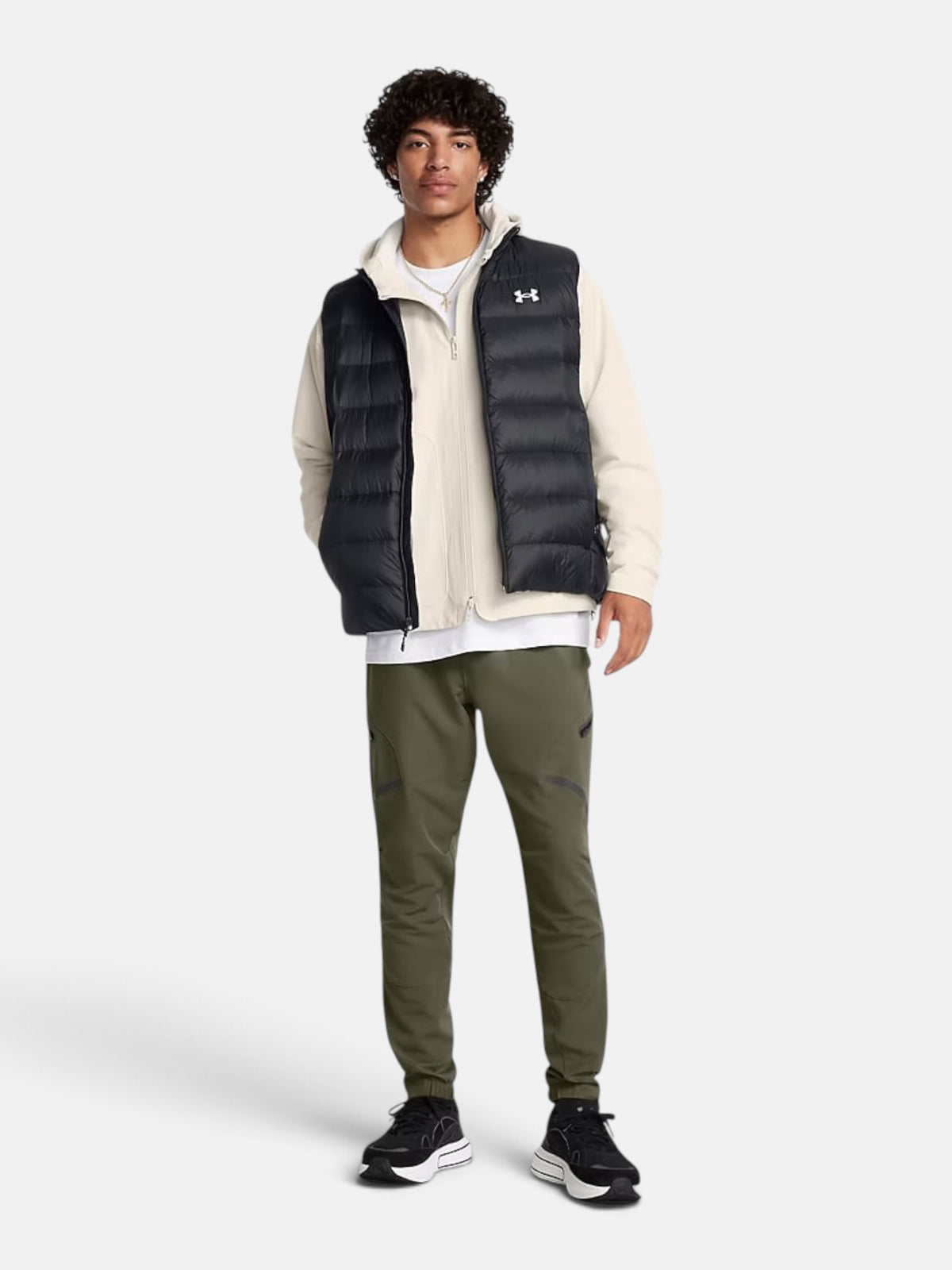 Чоловіча жилетка Under Armour Legend Down Black 1385838-001