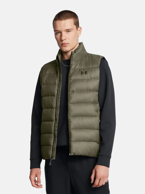 Чоловіча жилетка Under Armour Legend Down Olive 1385838-390