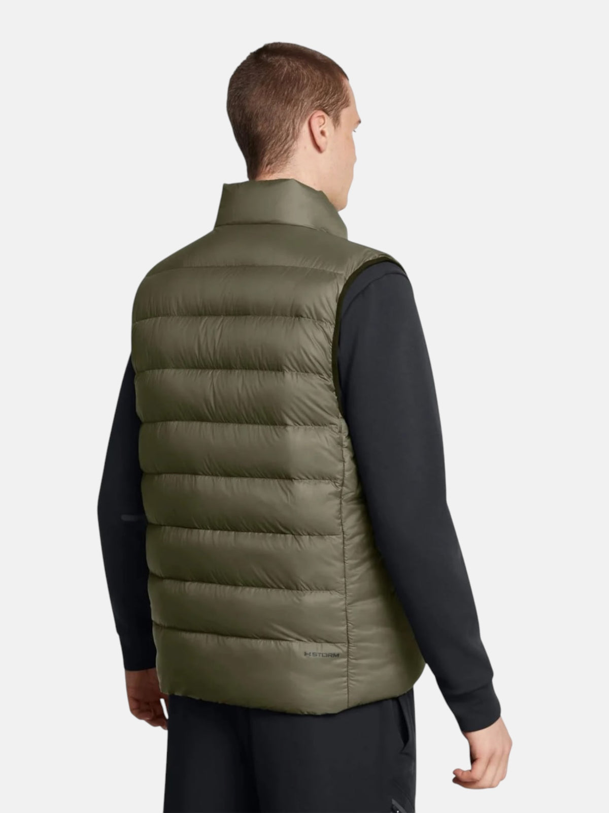 Чоловіча жилетка Under Armour Legend Down Olive 1385838-390