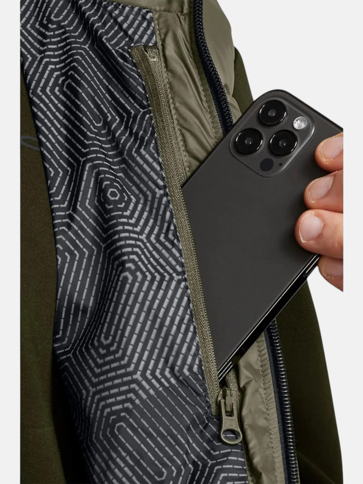 Чоловіча жилетка Under Armour Legend Down Olive 1385838-390