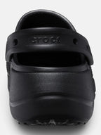 Жіночі сабо Crocs Baya Platform Black 208186-001