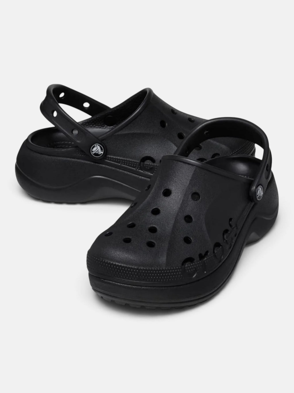 Жіночі сабо Crocs Baya Platform Black 208186-001
