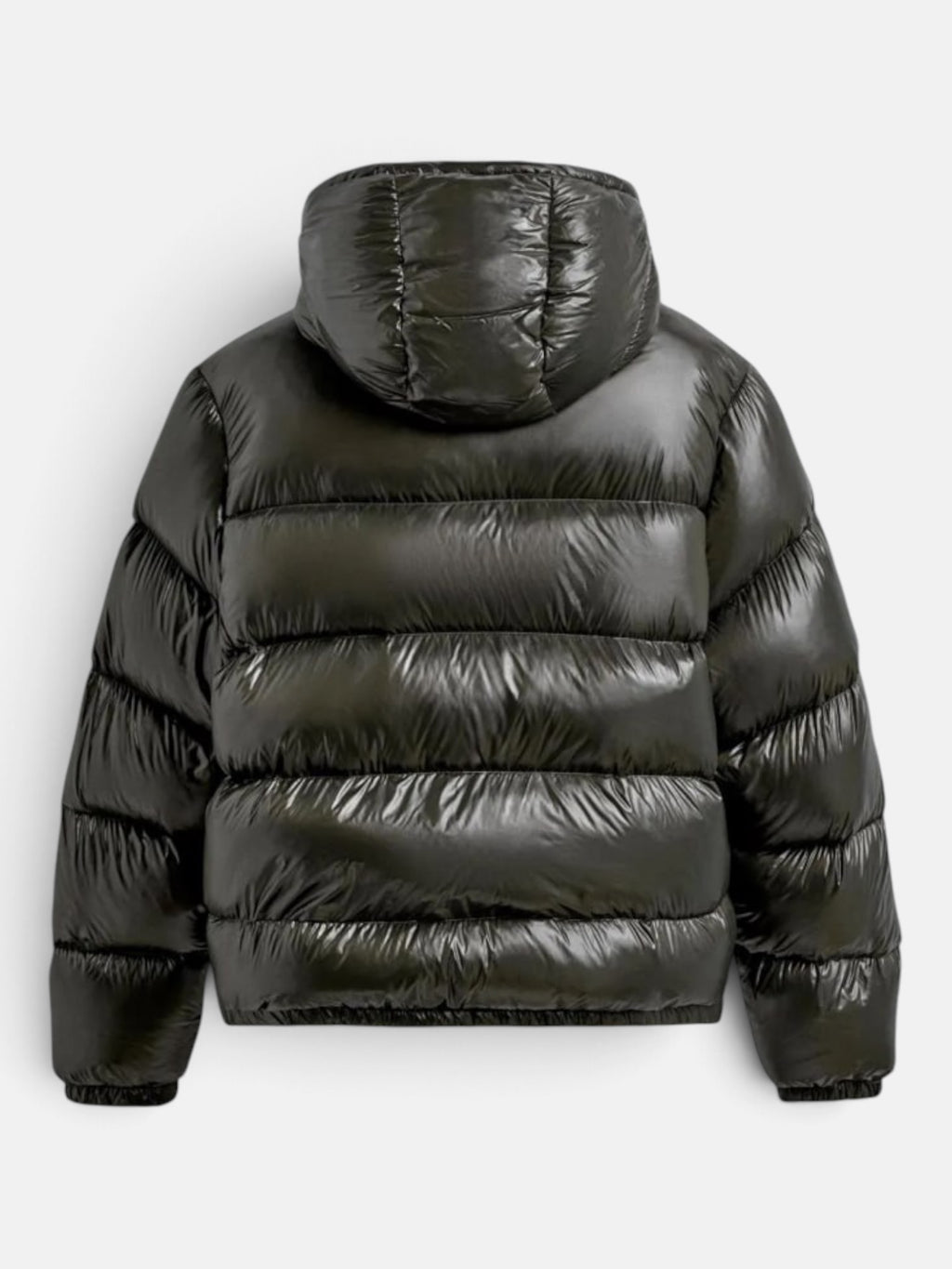 Чоловічий пуховик Zara Puffer Jacket Olive 3411-510-507