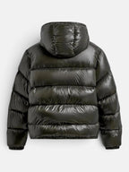 Чоловічий пуховик Zara Puffer Jacket Olive 3411-510-507