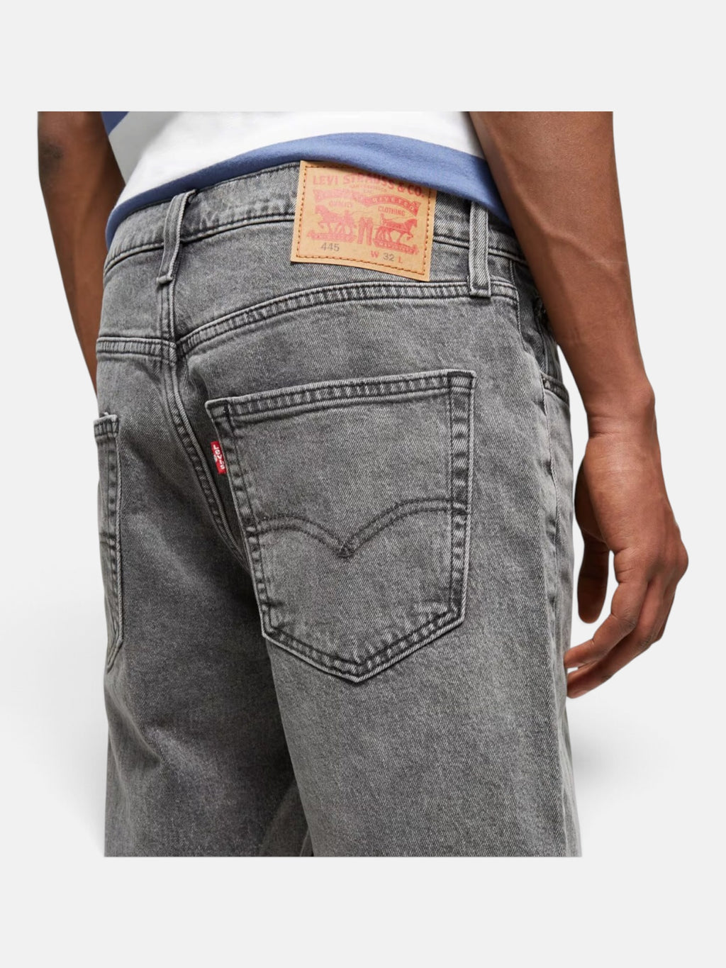 Шорти чоловічі Levi's 445 Athletic Shorts Blacks A7219-0005