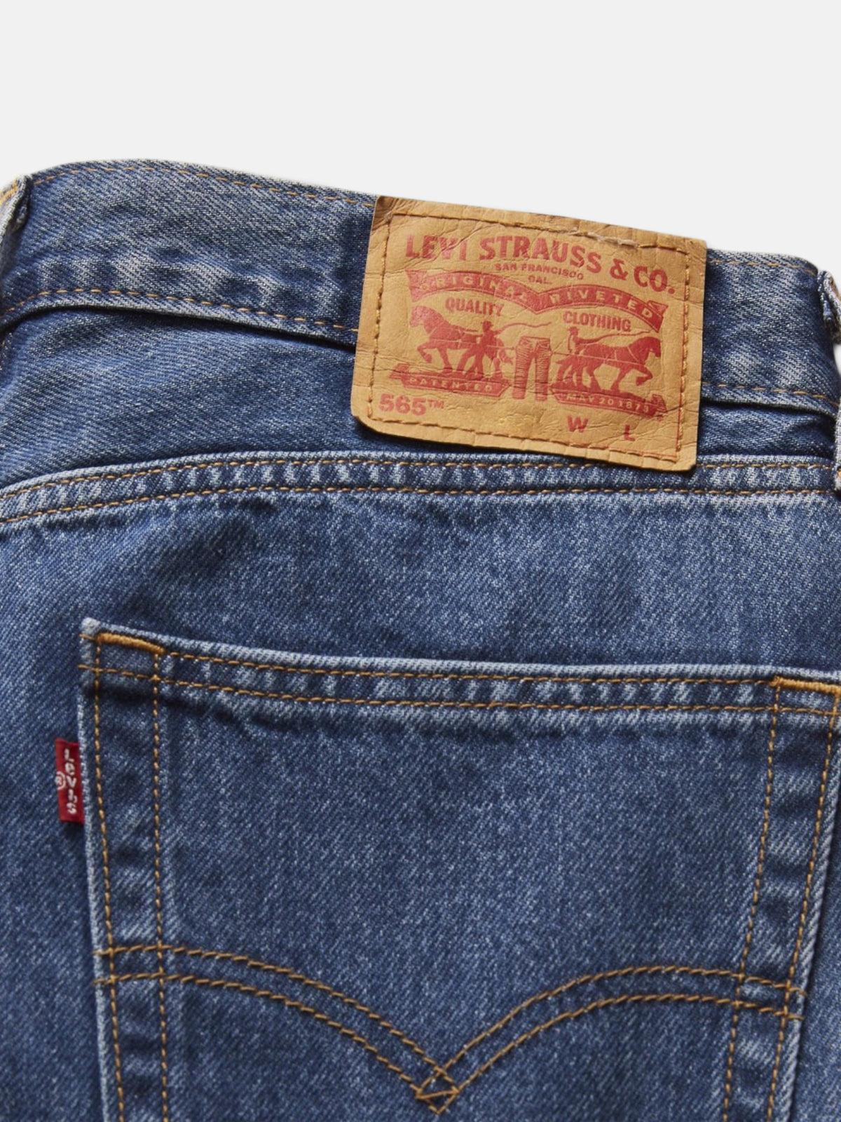 Джинси чоловічі Levi's 565 Loose Straight Blue A72210000
