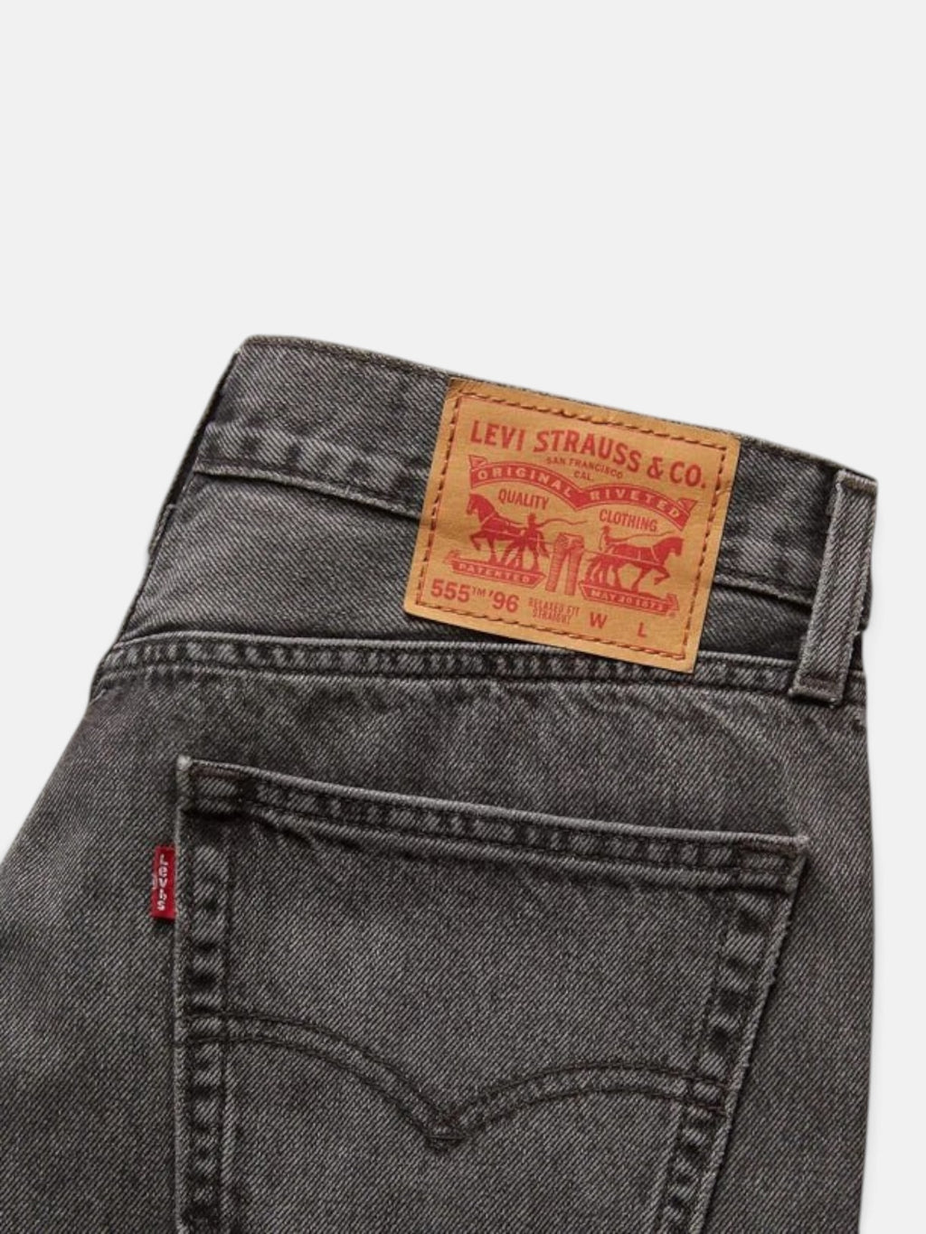 Джинси чоловічі Levi's 555 '96 Loose Straight Grey A72230000