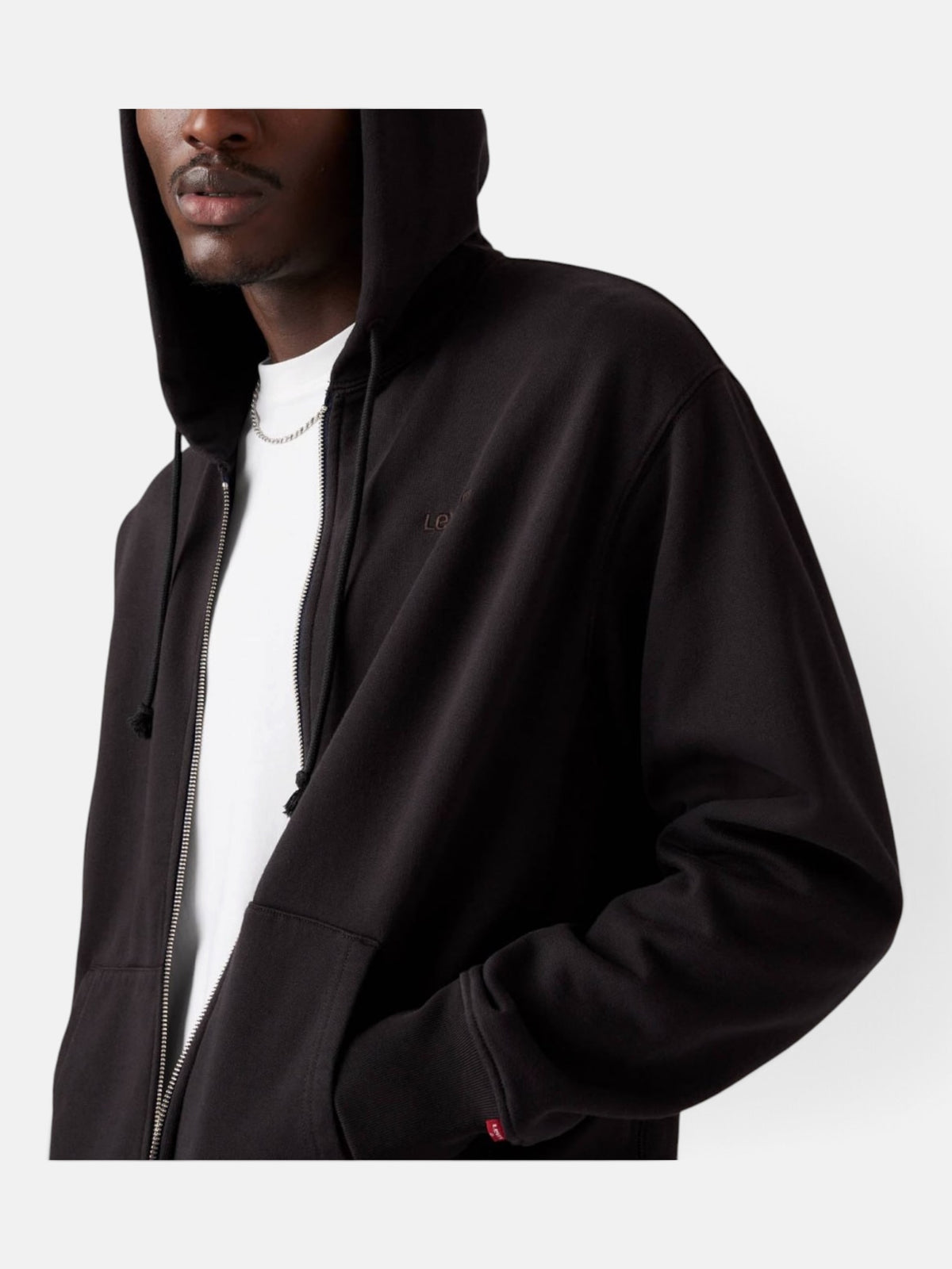 Худі чоловіче Levi's Zip-Up Hoodie Black A9265-0000