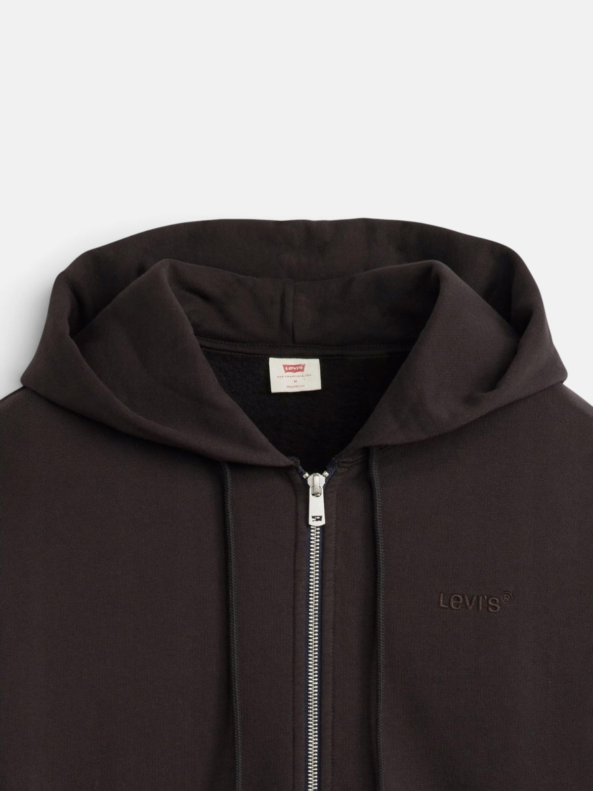 Худі чоловіче Levi's Zip-Up Hoodie Black A9265-0000