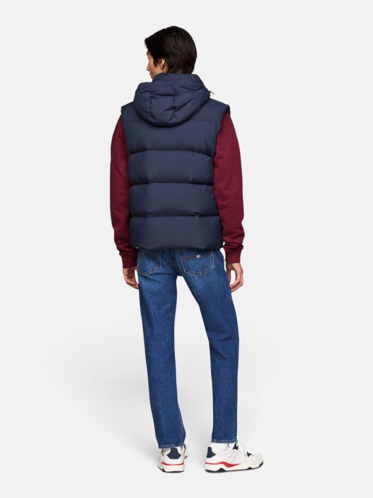 Жилетка чоловіча Tommy Jeans Essential Down Vest Navy DM0DM20465-C1G