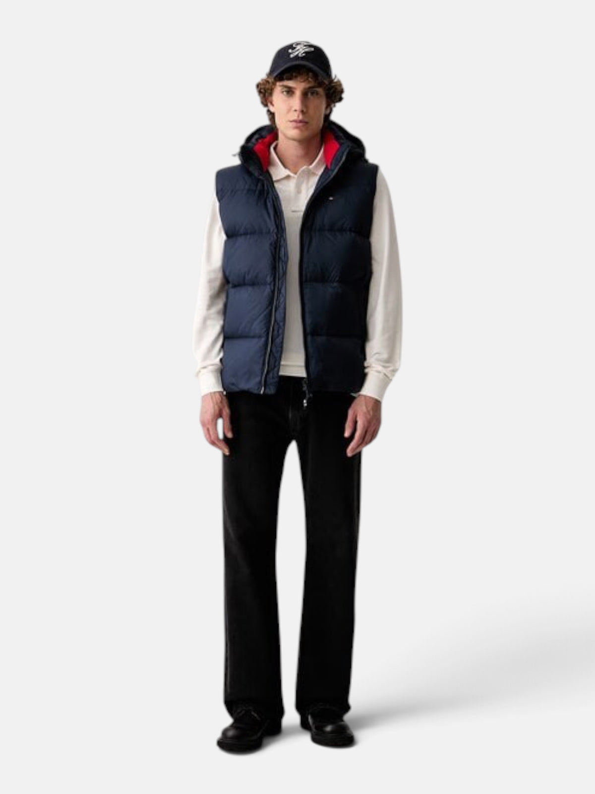 Жилетка чоловіча Tommy Jeans Essential Down Vest Navy DM0DM20465-C1G