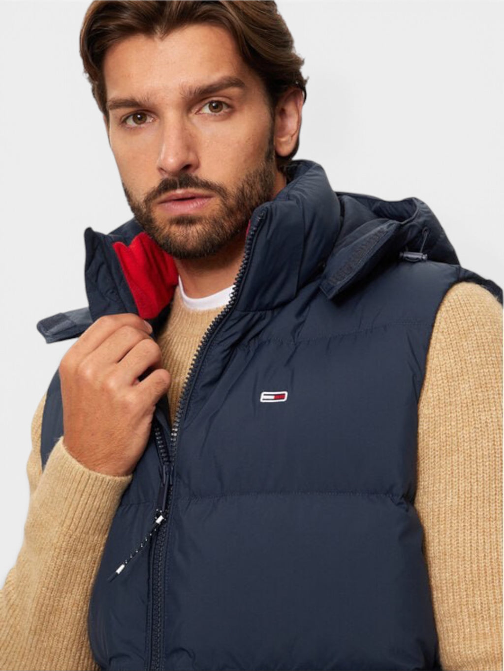 Жилетка чоловіча Tommy Jeans Essential Down Vest Navy DM0DM20465-C1G