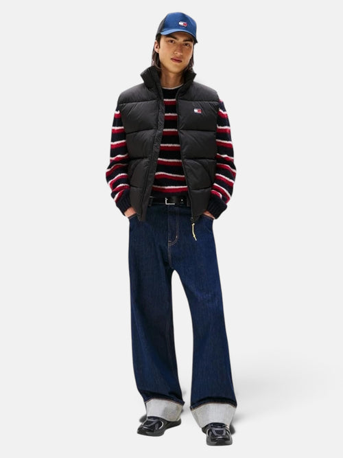 Жилетка чоловіча Tommy Jeans Relaxed Puffer Black DM0DM22069-BDS