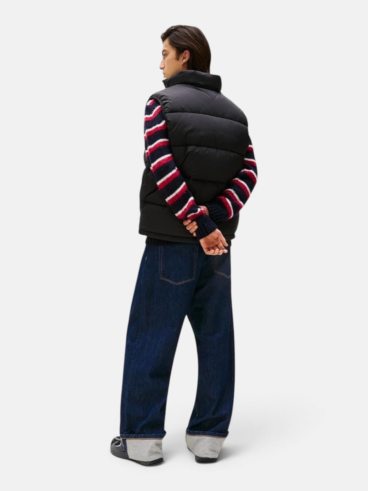 Жилетка чоловіча Tommy Jeans Relaxed Puffer Black DM0DM22069-BDS