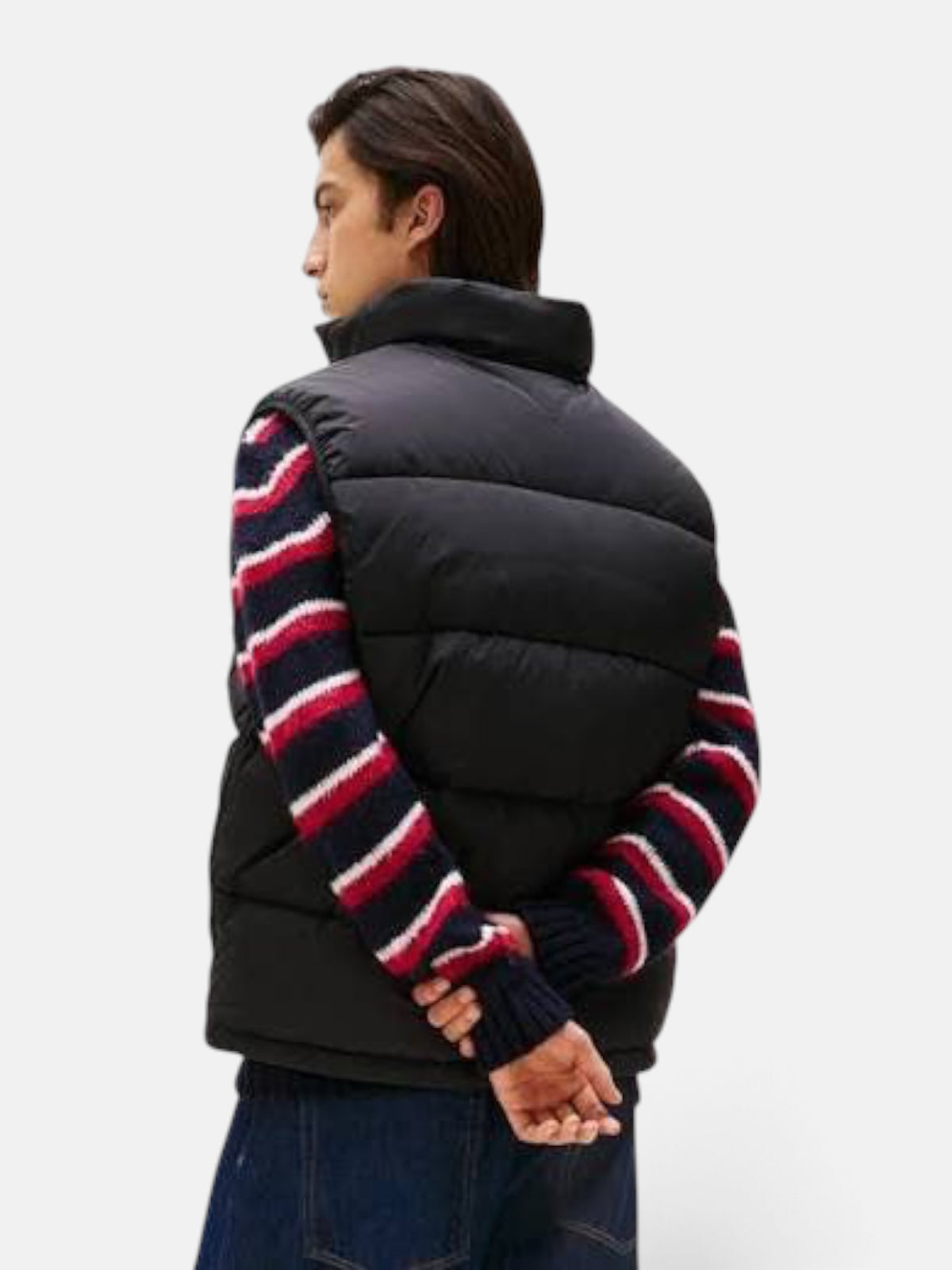 Жилетка чоловіча Tommy Jeans Relaxed Puffer Black DM0DM22069-BDS