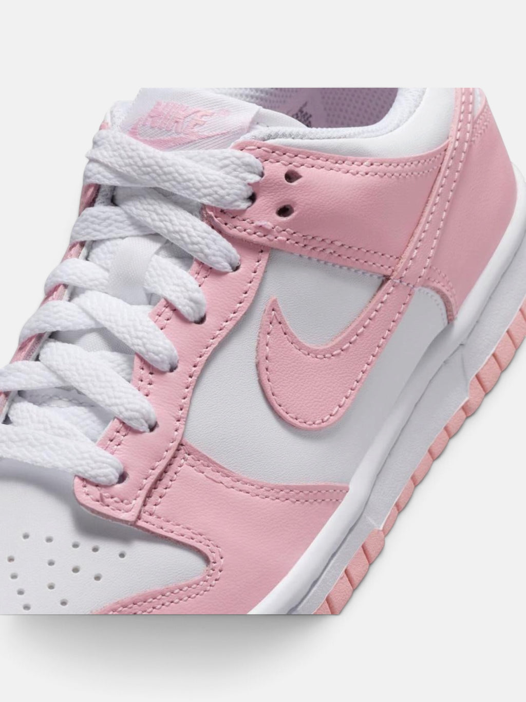 Кросівки жіночі Nike Dunk Low GS White/Pink FB9109-125