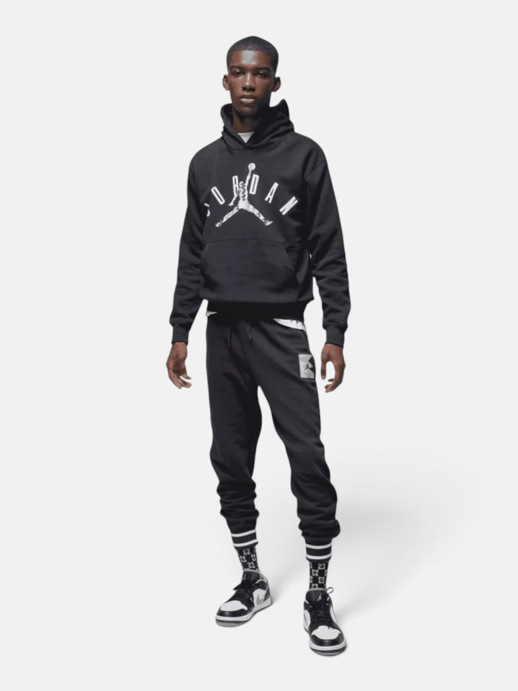 Худі чоловіче Air Jordan Flight MVP Fleece Black FD7415-010