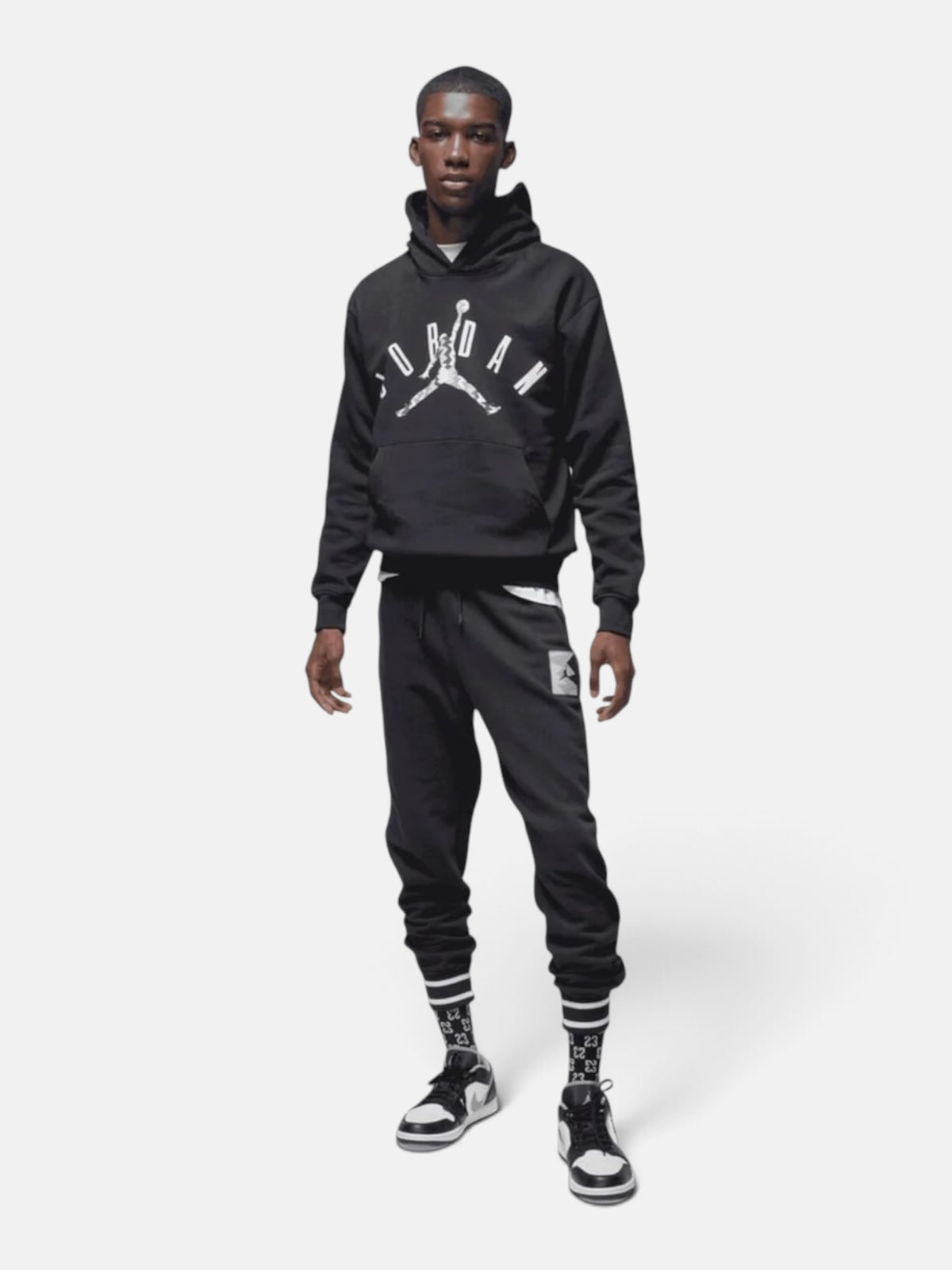 Худі чоловіче Air Jordan Flight MVP Fleece Black FD7415-010