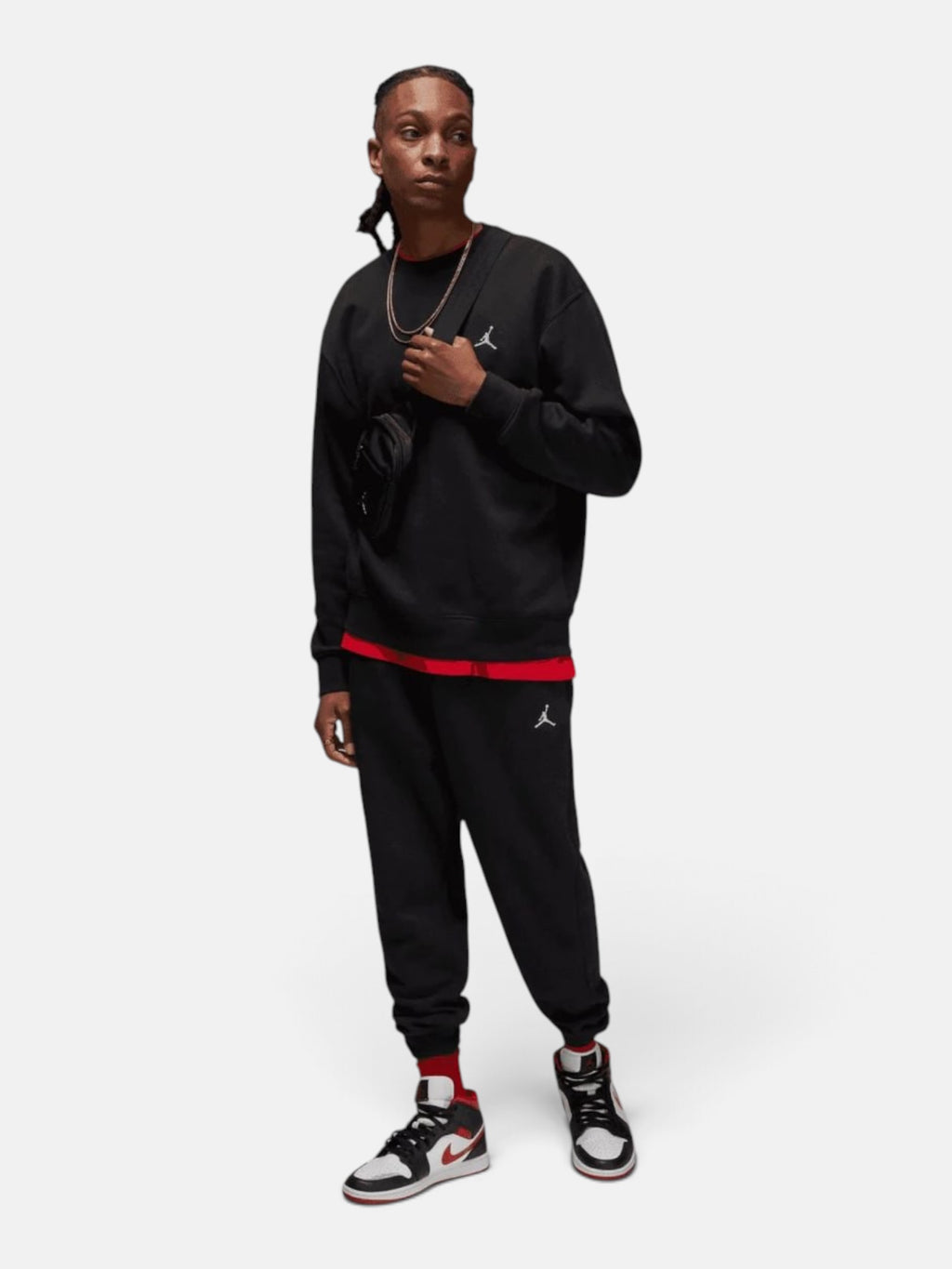 Штани чоловічі Air Jordan Essentials Fleece Black FJ7779-010